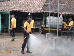 Polres dan Pemkab Nganjuk Siagakan Kembali Tim PMK