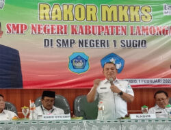 Haji Muhammad Munir, S.Pd.,M.Pd. Nahkoda Baru MKKS SMP Negeri Kabupaten Lamongan