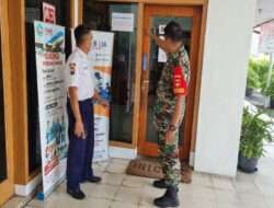 Titip Pesan, Babinsa Tipes Untuk Security Kampus STTBA LIA