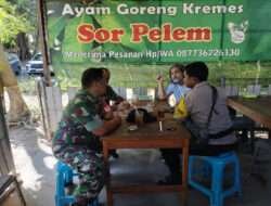 Babinsa & Bhabinkamtibmas Bersinergi Sambangi Warga