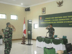 Kodim Boyolali Laksanakan Sidang Pangkar Jabatan dan Usul Kenaikan Pangkat Ba/Ta Periode 01-10-2023