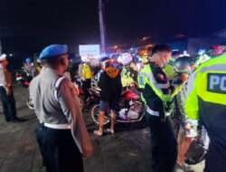 Harkamtibmas, Polisi Amankan Puluhan Kendaraan R2 Berknalpot Brong di Tulungagung