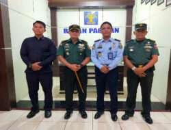 Sukseskan Program Pemerintah, Kodim 0801/Pacitan Lakukan Vaksinasi Di Rutan Pacitan