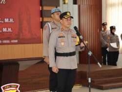 Kapolres Gresik Pimpin Sertijab Wakapolres Gresik