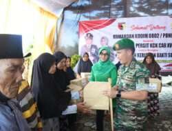 Dandim 0802/Ponorogo Gelar Baksos, Berbagi Itu Tidak Merugi