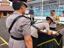 Kabag Ops Polres Proboinggo Kota Berganti