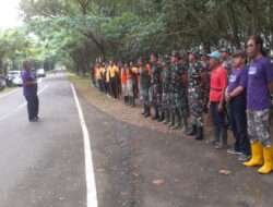 Peringati Hari Pers Nasional, Kodim 0801/Pacitan Gelar Aksi Sosial Bersih-Bersih Pantai