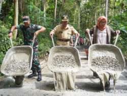 Karya Bakti TNI Kodim 0731/Kulon Progo Resmi Dimulai