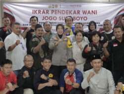 Polres Pelabuhan Tanjung Perak Gelar Ikrar Pendekar Wani Jogo Suroboyo