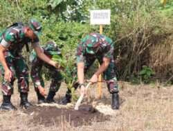 Selamatkan mata air, Kodim Sragen tanam ratusan pohon jambu mete