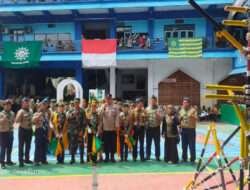 Polsek dan Koramil Babat Hadiri SSC Gebyar SMA Muhiba, Ini Pesannya