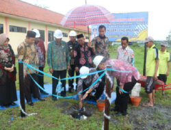 Peletakan Batu Pertama Boarding School SMP Negeri 1 Ngimbang