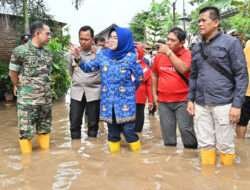 Dandim 0726/Sukoharjo Bersama Bupati Dan Kapolres, Terjun Langsung Tinjau & Salurkan Bantuan Korban Banjir