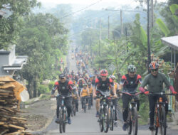 Eratkan Sinergritas TNI Polri Boyolali Laksanakan Gowes Bareng