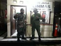 Demi Keamanan Wilayah, Piket Koramil 03/SerenganPatroli Malam