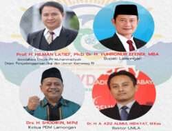 Dirjen Haji dan Umroh Hadiri Pelantikan Fokal IMM Lamongan