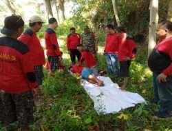 Tingkatkan Disiplin dan Kemampuan Linmas, Babinsa Kestalan Berikan Arahan Dan Bekali Longdarlap