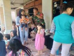 Pantau Perkembangan anak Asuh Stunting, Banbinsa NgrambeLaksanakan Pendampingan Posyandu