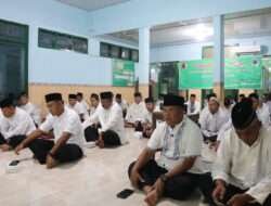 Dandim Ngawi Bersama Anggota Ikuti Istigosah Qubro Dalam Rangka Isra’ Mi’raj Nabi Muhammad SAW Secara Virtual