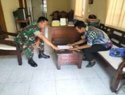 Cegah Kenakalan Remaja Babinsa Jayengan Sampaikan Pesan Kepada Tokoh Pemuda Di Wilayahnya