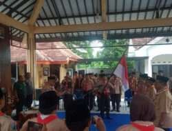 Koramil Krejengan Hadiri Pelantikan Gerakan Pramuka