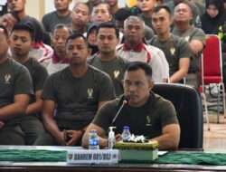 Penuh Haru, Warnai Momen Pamitan Danrem 081/DSJ Kolonel Inf Deni Rejeki