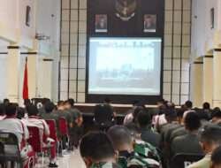 Prajurit dan PNS Korem 081/DSJ dan Satdisjan Ikuti Grand Launching Aplikasi ETWPAD