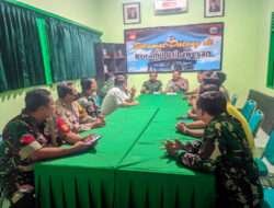 Perkuat Sinergitas TNI-POLRI, Kapolsek Laweyan Sambangi Kantor Koramil 01/Laweyan