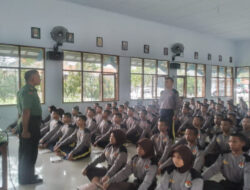 Danramil Sampaikan Wawasan Kebangsaan di Hadapan 134 Siswa SMKN 2 Sragen