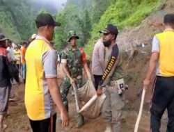 Sinergritas TNI-Polri Cepogo atasi bencana tanah Longsor