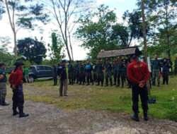 Babinsa Pendoworejo Dampingi Giat Satgas Linmas Kota Yogyakarta