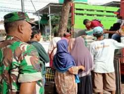 Kolaborasi Dengan Pemprov Jatim, Kodim Probolinggo Distribusikan Beras Murah