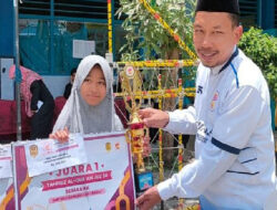 Tiga Siswi MI YPPI 1945 Juara Lomba Tahfidz Semarak 2023 SMP Mutuba