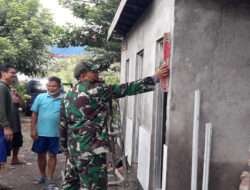 Baur Data Koramil 03/Serengan Motori Pembangunan MCK Umum