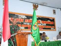 Primer Koperasi Kartika Merak 2 Kodim 0802/Ponorogo Gelar Rapat Anggota Tahunan