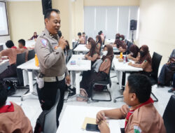 Inovatif, Polresta Sidoarjo Membuka Kelas Inspirasi Pelajar