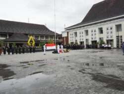 Anggota Kodim 0731/Kulon Progo Ikuti UpacaraPeringatan Hari Penegakan Kedaulatan Negara