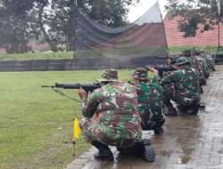 Pelihara dan Pertajam Kemampuan Prajurit, Kodim Boyolali Laksanakan Latihan Menembak