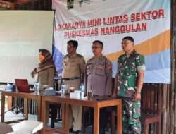 Bati Tuud Koramil Nanggulan Hadiri Lokakarya Mini Lintas Sektoral
