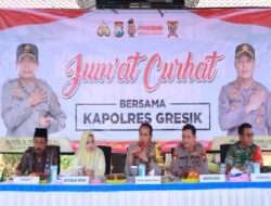 Polres Gresik kembali menggelar Jumat Curhat, Kali ini di Driyorejo