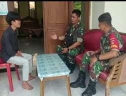 Bati Komsos Koramil 03 Serengan Sambangi Ketua Permabudhi Kota Surakarta