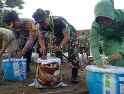 Dukung Swasembada Pangan, Dandim Letkol Arm Heri Budiasto Tanam Jahe Merah