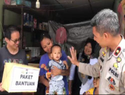 Dukung Pemerintah Cegah Stunting, Polisi Distribusikan Bantuan