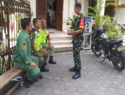 Inilah Pesan Komsosnya Babinsa Serengan, Tanamkan Rasa kepedulian dan Disiplin