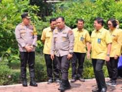 Kapolda Jatim Kunjungan Kerja di Kebun Percobaan PT. Petrokimia Gresik