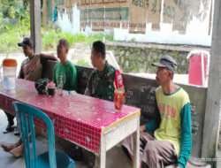 Warung Kopi, Media Babinsa Komsos Dengan Warga Binaan