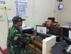 Komsos Senjata Ampuh Babinsa Kelurahan Panularan Dalam Menjalin Tali Silaturahmi di Wilayah Binaan