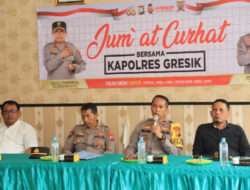 Serap Aspirasi Masyarakat, Polres Gresik Gelar Jumat Curhat di Desa Kedanyang
