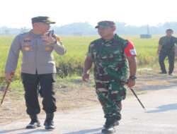 Selaku Dansubsatgas Route, Dandim Ngawi Pimpin Pengamanan Route Kunker Presiden RI Ke Wilayah Ngawi
