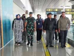 KASAD Bertolak ke Jakarta Melalui Bandara YIA Kulon Progo Selesai Giat Apel Dansat Tahun 2023 di Akmil Magelang